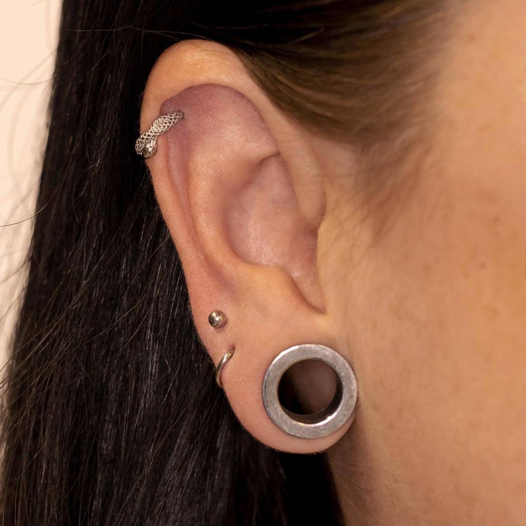 Snake Helix Earring for Cartilage - Image 3